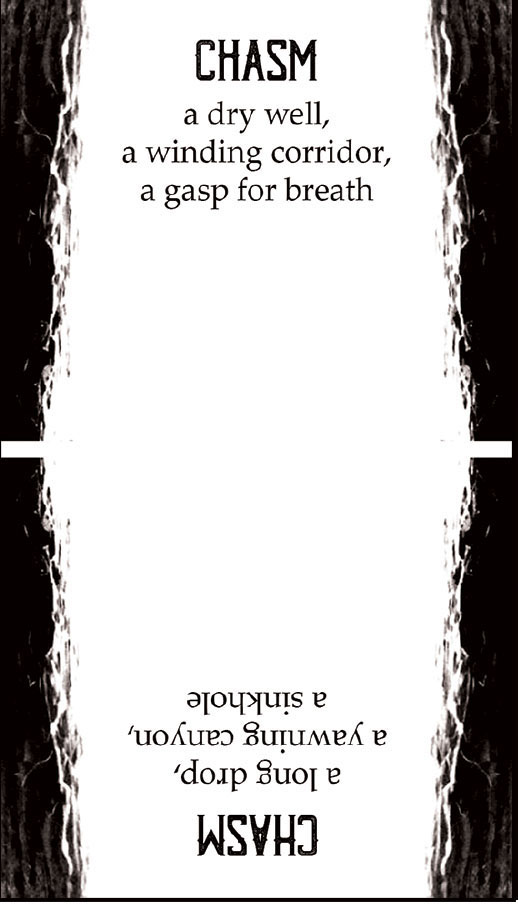 Chasm spindlewheel card