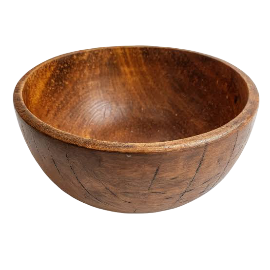 Wooden offering bowl